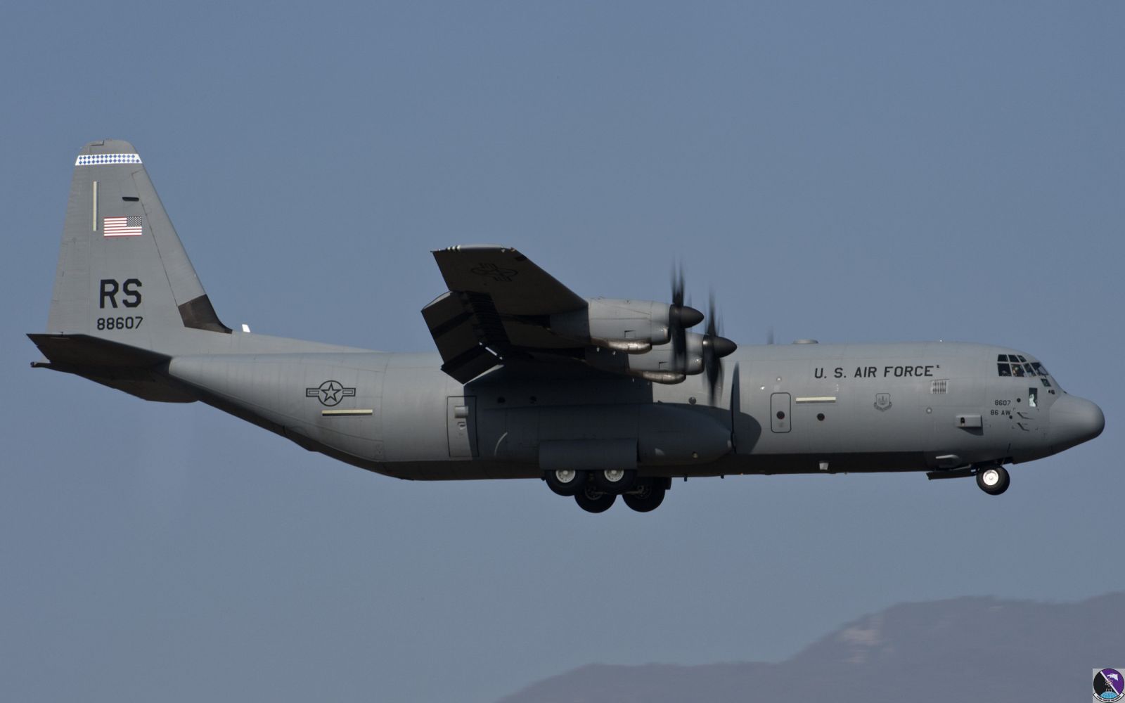 aviano march 16  2012 herky30 c 130j 30 08 8607 37thas 86thaw ramstein ab  germany