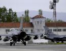 Fighting Falcons land in Bulgaria