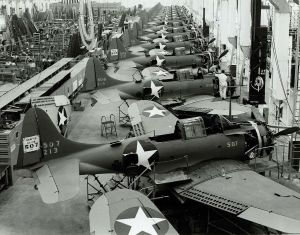 1280px douglas sbd production line 1943