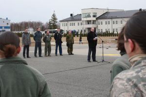 Aviano F-16 Fighting Falcons arrive at Ämari Air Base