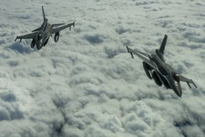 Fighters over the Baltic