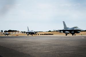 Buzzards breeze into RAF Lakenheath