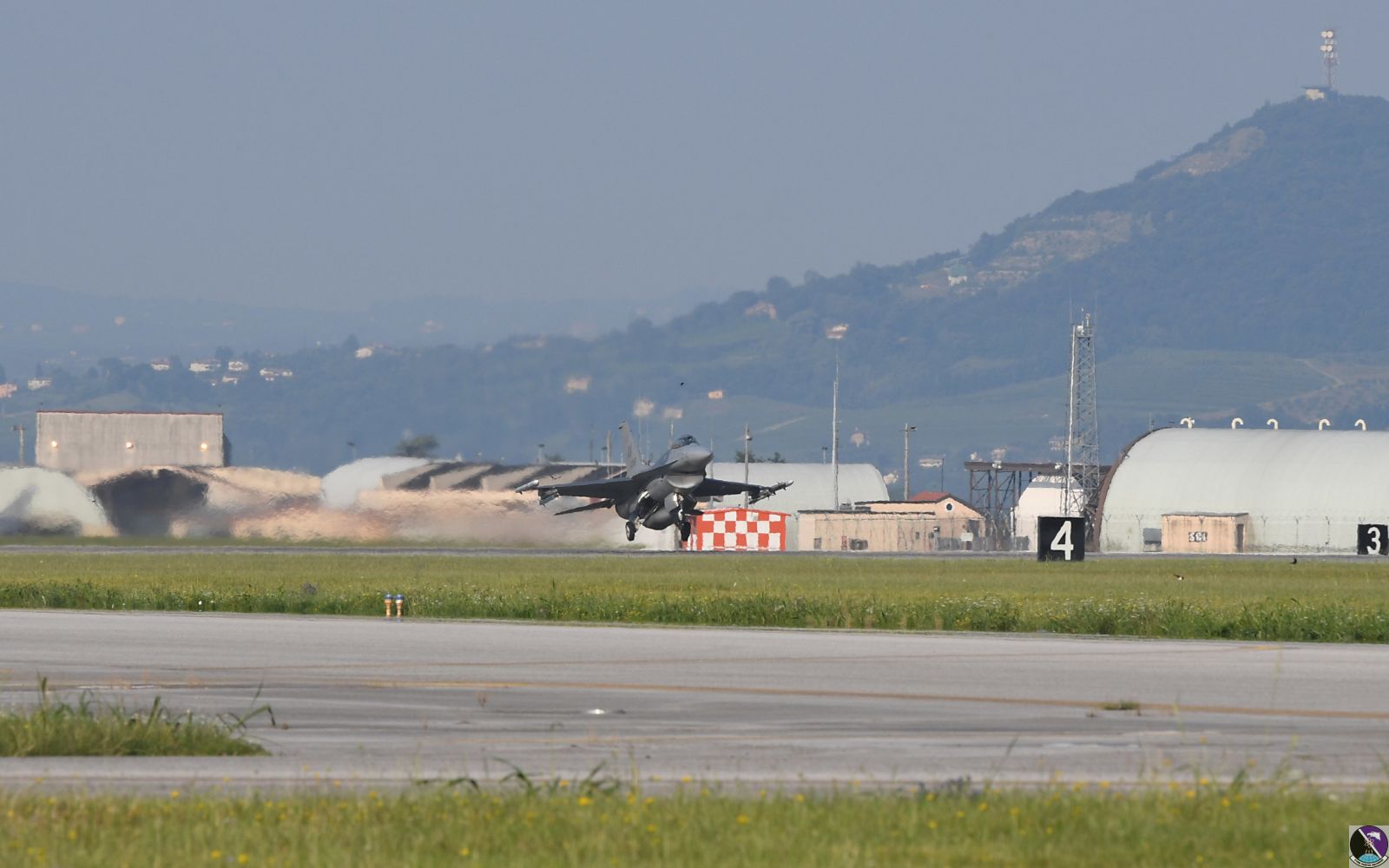 510th FS F-16s takeoff for Black Sea Ops