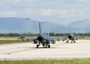 Jets land at Aviano Jets land at Aviano