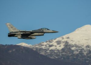 F-16 Takes off at Aviano F-16 Takes off at Aviano