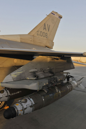 510th Fighter Squadron first to use GBU-54