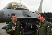 Pilots, ground forces exercise Forward Air Controller (Airborne) mission over Estonia